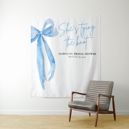 結び目を結ぶ弓ブライダルシャワー タペストリー (インサイチュ)