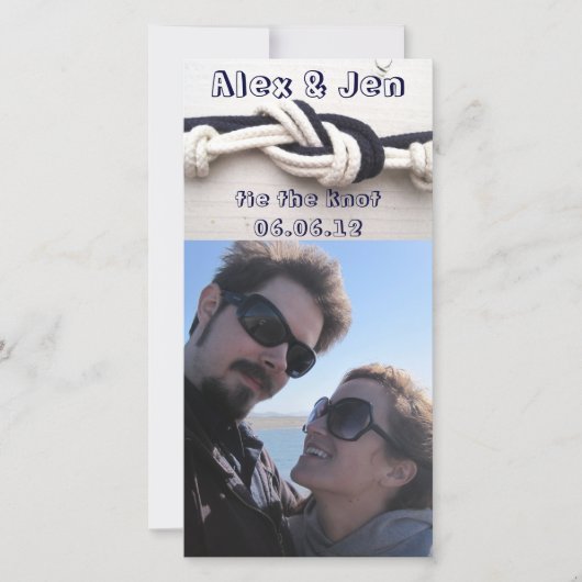 結び目を結ぶ日付を保存 セーブザデート (正面)