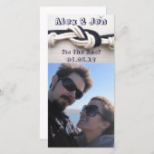 結び目を結ぶ日付を保存 セーブザデート (正面/裏面)