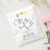 結び目を結んだ！の結婚深夜プレッツェルビテス フェイバーバッグ (封をした状態)