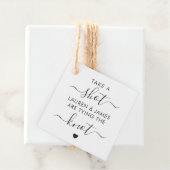 結び目を結んでいるショットを結婚撮る フェイバータグ (インサイチュ)