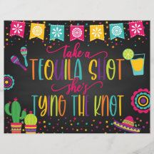 結び目を結んでいるテキラショットを撮る – Bl