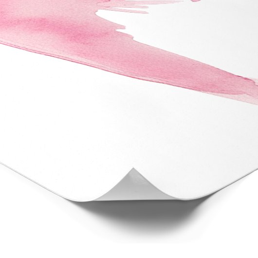 結び目を結んでいるボウブライダルブランチへようこそ ポスター (角)