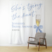 結び目を結んでいる | ブライダルシャワーの背景 タペストリー (インサイチュ)