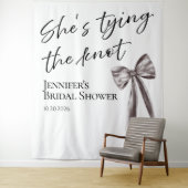 結び目を結んでいる | ブライダルシャワーの背景 タペストリー (インサイチュ)