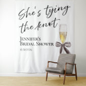 結び目を結んでいる | ブライダルシャワーの背景 タペストリー (インサイチュ)