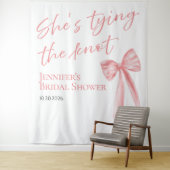 結び目を結んでいる | ブライダルシャワーの背景 タペストリー (インサイチュ)