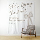 結び目を結んでいる | ブライダルシャワーの背景 タペストリー (インサイチュ)