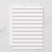 結び目を結んでいる | ブラックボウブライダルシャワー 招待状 (裏面)