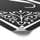 「結び目を結んで一発の印を結婚押して ポスター (角)