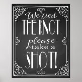 「結び目を結んで一発の印を結婚押して ポスター (正面)