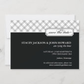 結び目を結んで日付の写真カードを救って下さい セーブザデート (裏面)