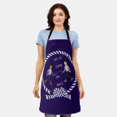 結び目を結ん航海のだ婚約した結婚 エプロン (着用した状態)