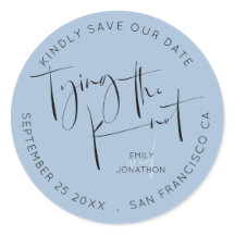 結び目スクリプトのダスティブルー日付を保存