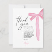 結び目ピンクボウブライダルシャワー (正面)