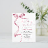 結び目ピンクボウブライダルシャワー (スタンド正面)