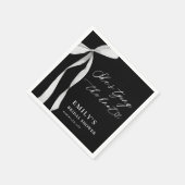 結び目ブライダルシャワー スタンダードカクテルナプキン (角)