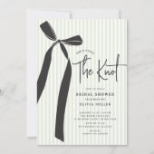 結び目ブライダルシャワー 招待状 (正面)