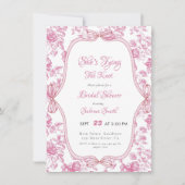 結び目ブライダルシャワー 招待状 (正面)
