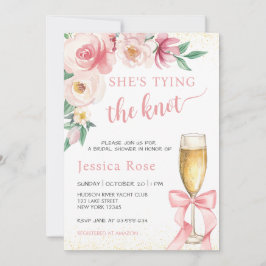 結び目ブライダルシャワー 招待状