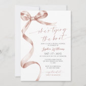 結び目モチャボウブライダルシャワー 招待状 (正面)