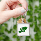 結び目ワークのドラゴンKeychain キーホルダー (手)