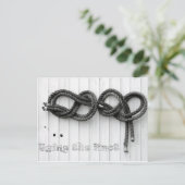 結び目 ポストカード (スタンド正面)