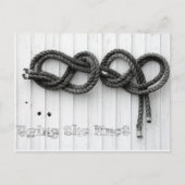 結び目 ポストカード (正面)