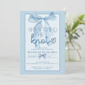 結び目 | リボンブライダルシャワー 招待状 (スタンド正面)