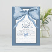 結び目 | リボンブライダルシャワー 招待状 (スタンド正面)