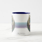 結び糸細工のLabrysのマグ ツートーンマグカップ (中央)