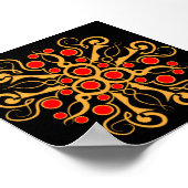 結び糸細工 ポスター (角)