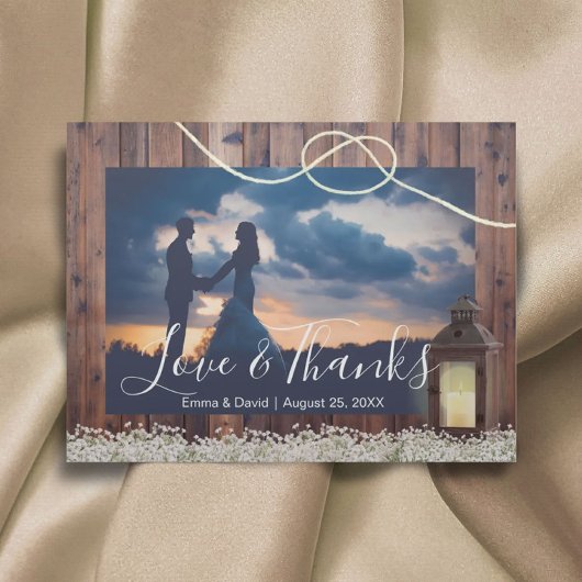 結び素朴目を結ぶバーンドランタン ポストカード