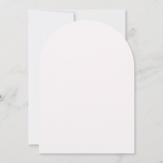 結び結びアーチブライダルシャワー招待状 招待状 (裏面)