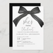 結び結びブライダルシャワーの招待状 招待状 (正面/裏面)