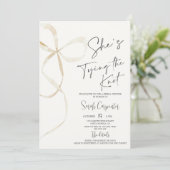 結び結びブライダルシャワー招待状 招待状 (スタンド正面)