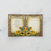 結び結び夫婦シャワー 招待状 (内部)