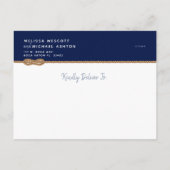 ⚓結び航海の目を結ぶ予算日付の保存 案内ポストカード (裏面)