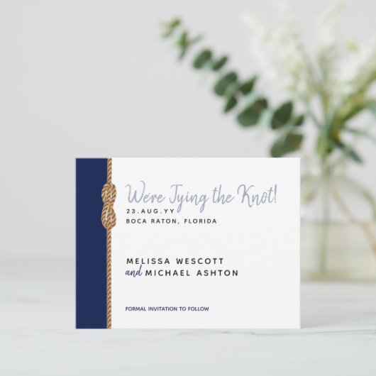 ⚓結び航海の目を結ぶ予算日付の保存 案内ポストカード (スタンド正面)