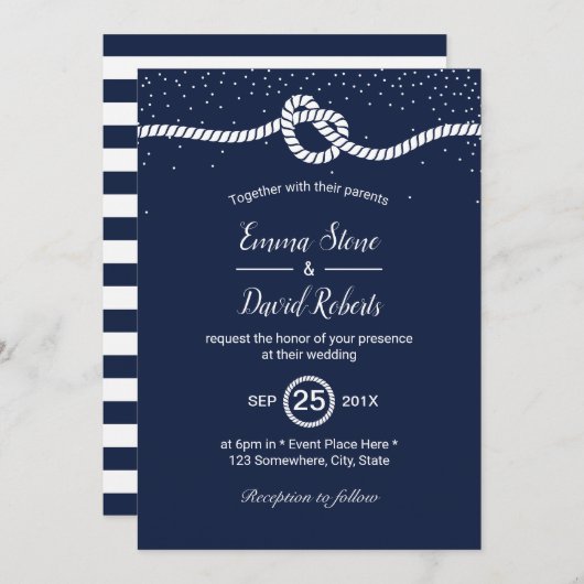 結び航海の結び結び結び結結婚び結び結び結び結び結び結び結び結び結び結び結び結び結び結び結び結び結び結 招待状 (正面/裏面)