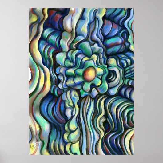 結び花 ポスター (正面)