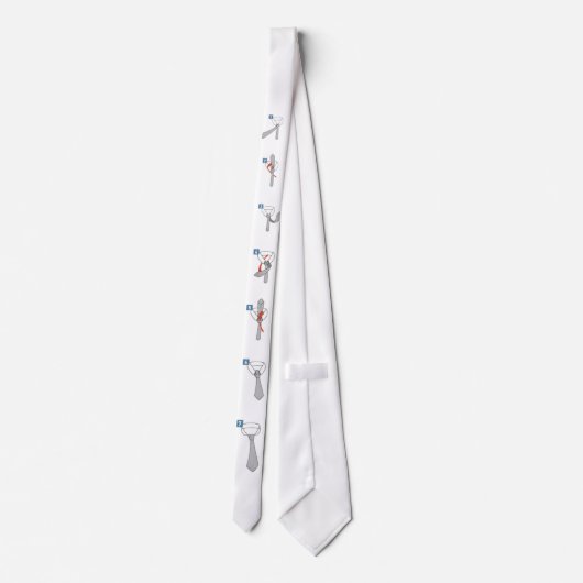 結ぶ方法 ネクタイ (裏面)