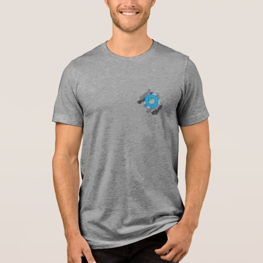 結ぶ トライブレンドＴシャツ (正面)