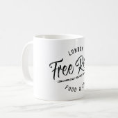 結め換え品のマグを放して下さい コーヒーマグカップ (正面左)