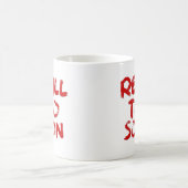 結め換え品の余りにすぐにコーヒー・マグ コーヒーマグカップ (中央)