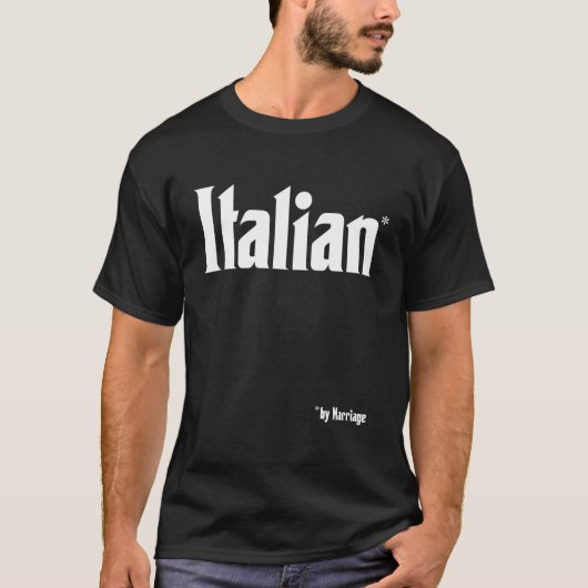 結イタリアン婚でイタリア結婚Gagギフトユーモア Tシャツ (正面)