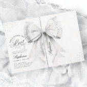 結エレガントびブライダルシャワー 招待状