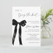 結エレガントび目のブライダルシャワーパーティー 招待状 (スタンド正面)