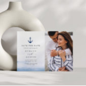 結エレガント航海の婚は日付を保存 ポストカード