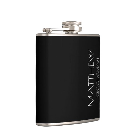 結カスタム婚パーソナライズされた式 フラスク (右)